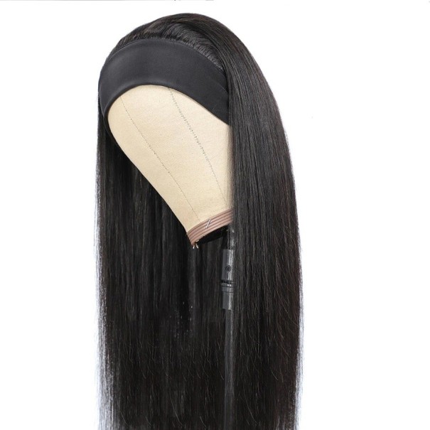 Dámská dlouhá paruka z pravých vlasů N894 1