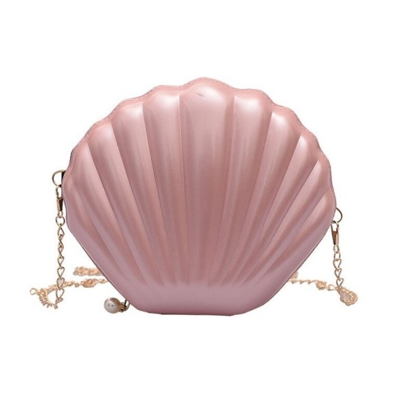Dámská kabelka mušle M1680 růžová