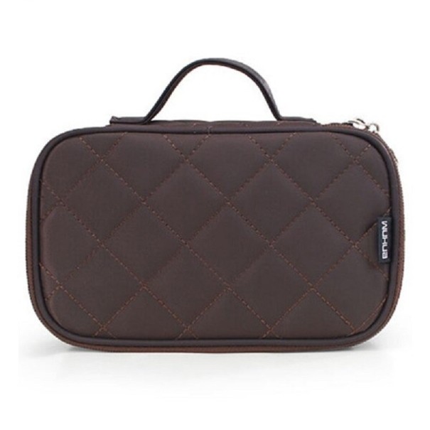 Dámská kosmetická taška T522 kávová L