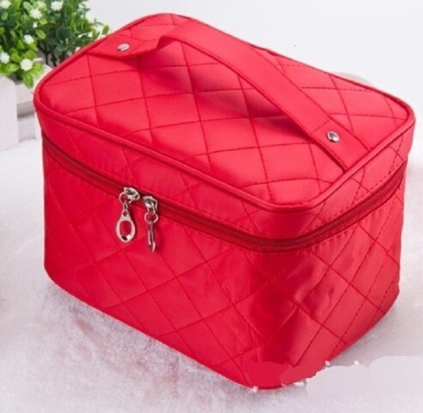 Dámská kosmetická taška T606 červená