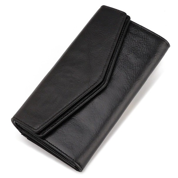 Dámska kožená peňaženka M217 čierna