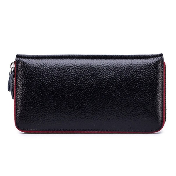 Dámska kožená peňaženka M350 čierna