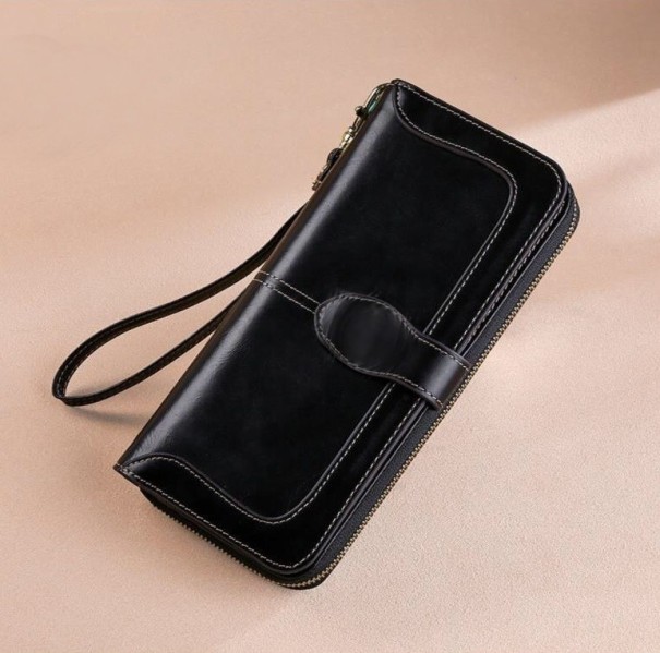 Dámská kožená peněženka M146 černá