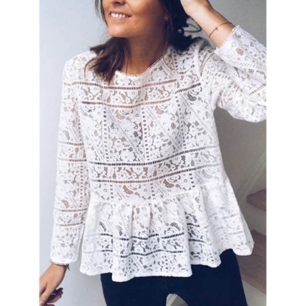 Dámská krajková halenka Malvina L