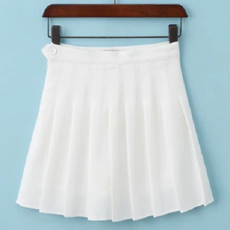Dámska letná sukňa biela XS
