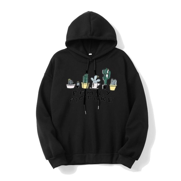 Dámská mikina s potiskem A44 černá L 2