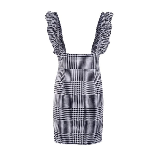 Dámská mini sukně s volánkovými ramínky XL 1