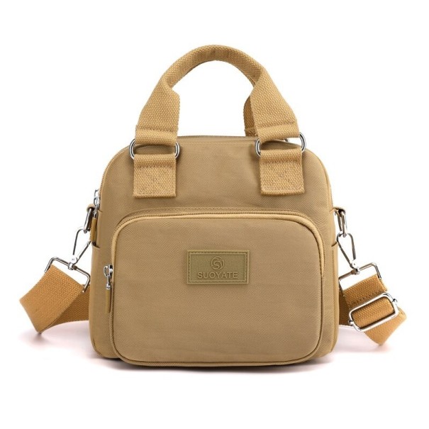 Dámská plátěná kabelka M1110 khaki