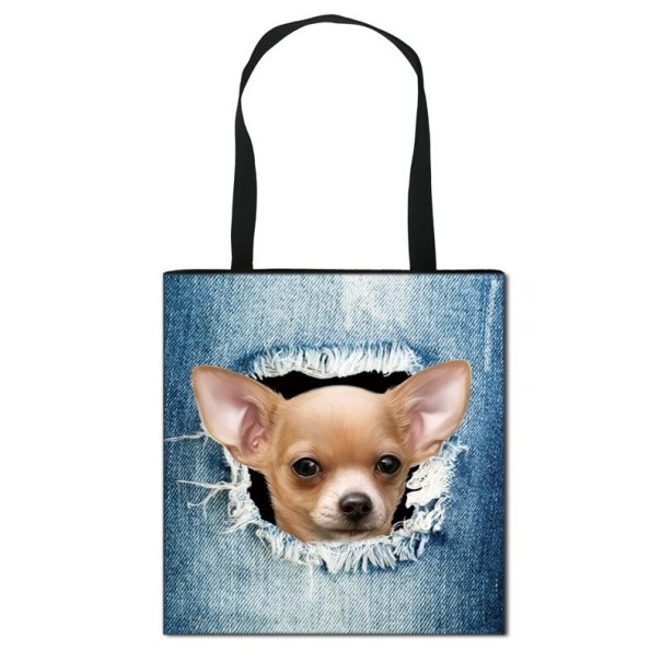 Dámská plátěná taška M1509 L 2