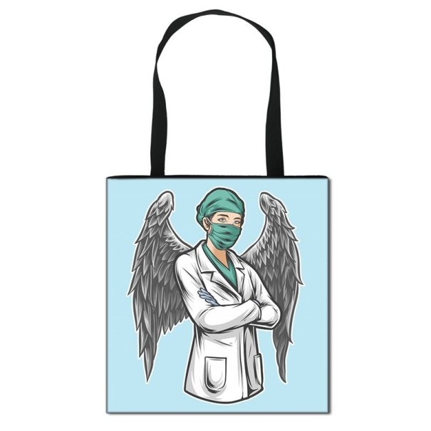 Dámská plátěná taška zdravotní sestra L 27