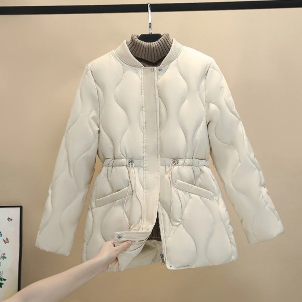 Dámská přechodná bunda P2260 krémová L