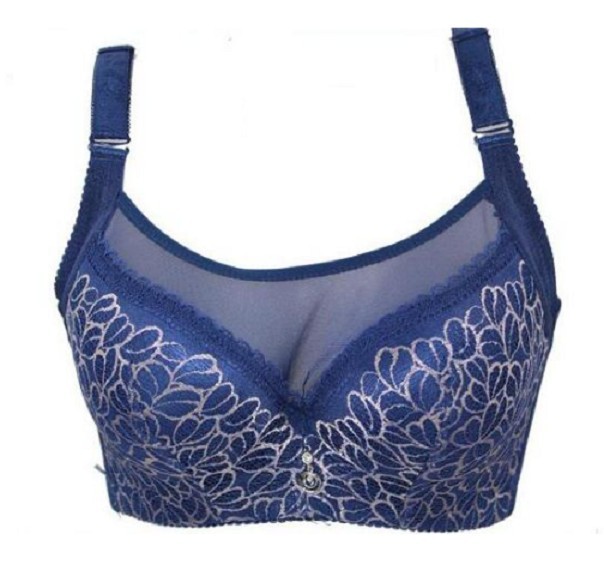 Dámská push up podprsenka J3098 tmavě modrá 95D