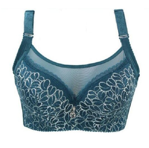 Dámská push up podprsenka J3098 zelená 85D