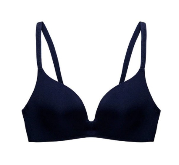 Dámska Push-up podprsenka Mandy tmavo modrá 85A