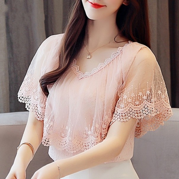 Damska różowa bluzka Jess XL