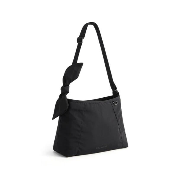 Dámská taška přes rameno Crossbody i do podpáží s nastavitelným popruhem 33,5 x 25 x 13,5 cm Voděodolný polyester Na cestování a dojíždění černá