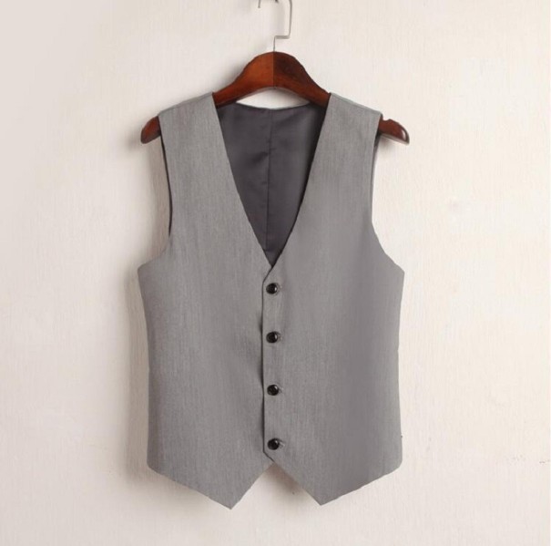 Dámská vesta P1523 šedá XL
