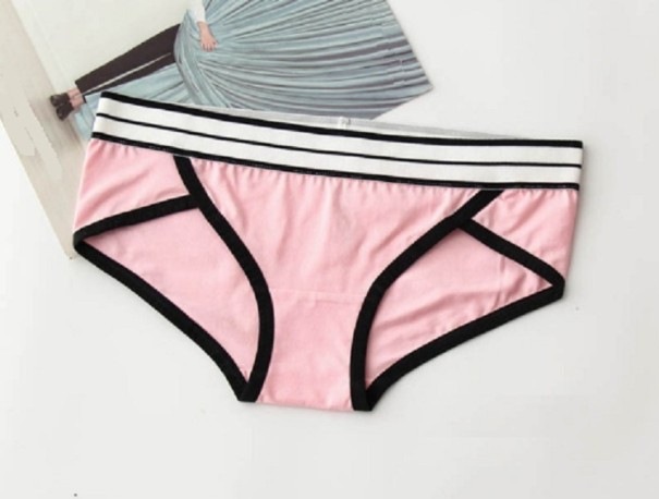 Dámské basic kalhotky světle růžová XL