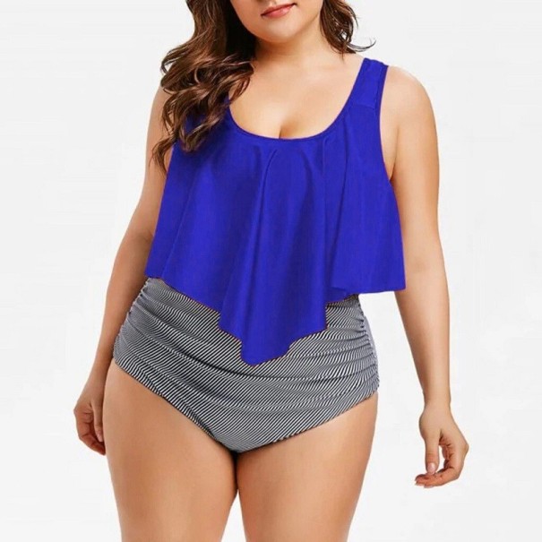 Dámské bikiny P1070 modrá XL