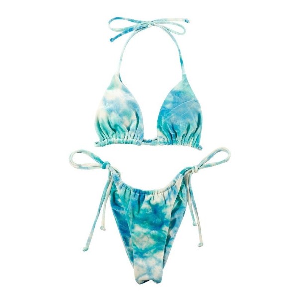 Dámské bikiny P1221 tyrkysová XS