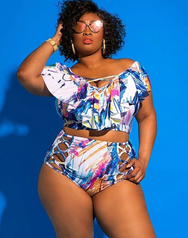 Dámské bikiny P1252 XXL 1