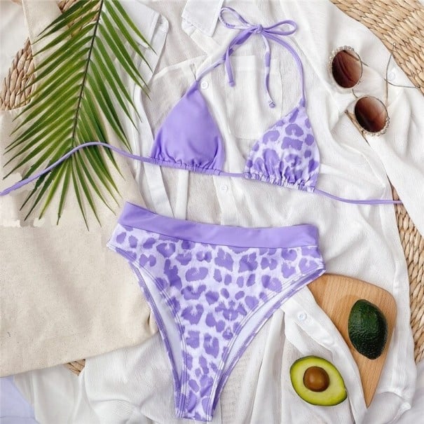 Dámské bikiny P1295 světle fialová M