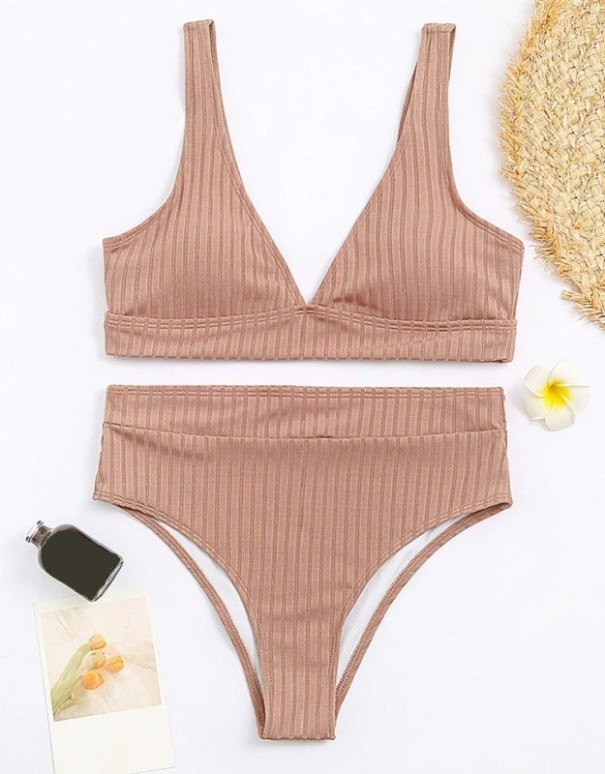 Dámske bikiny P238 béžová M
