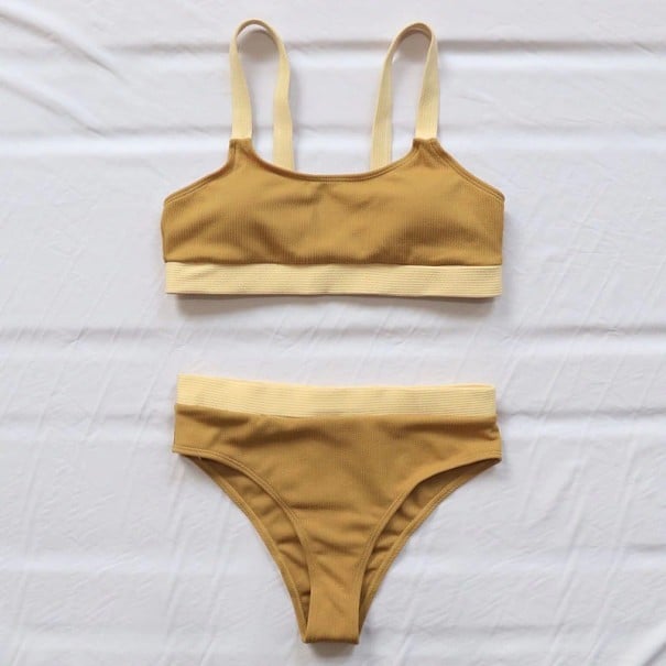 Dámské bikiny P239 khaki L