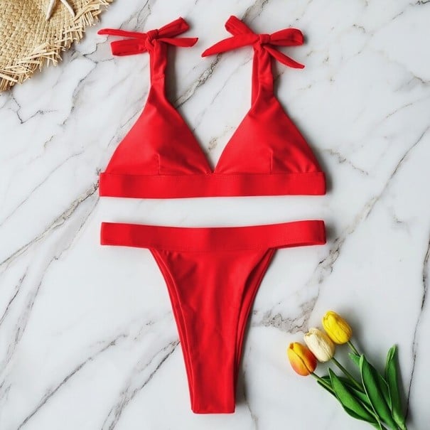 Dámské bikiny P258 červená M