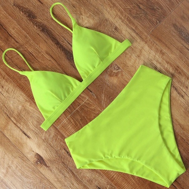 Dámské bikiny P263 neonová zelená M