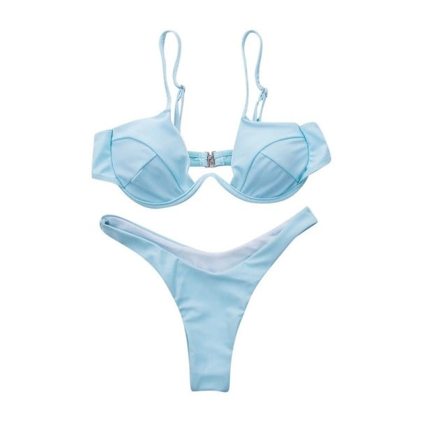 Dámske bikiny P320 svetlo modrá M