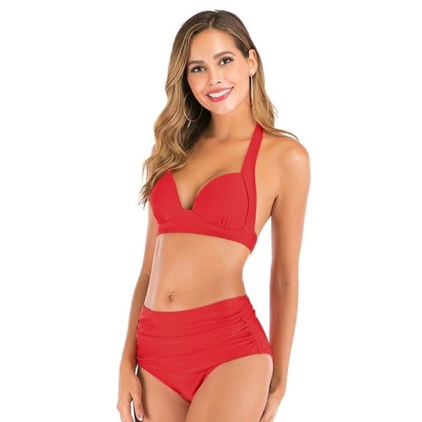 Dámské bikiny P327 červená S