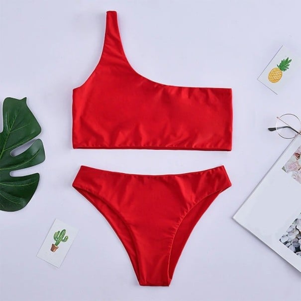 Dámské bikiny P373 červená S