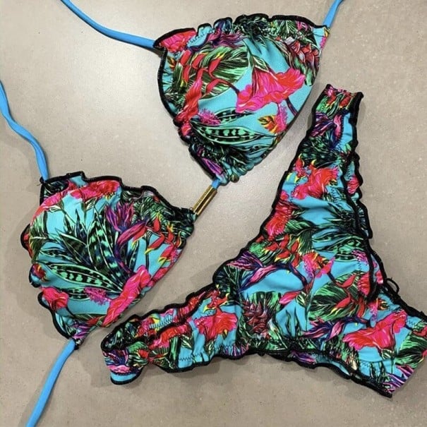 Dámské bikiny P407 L 14