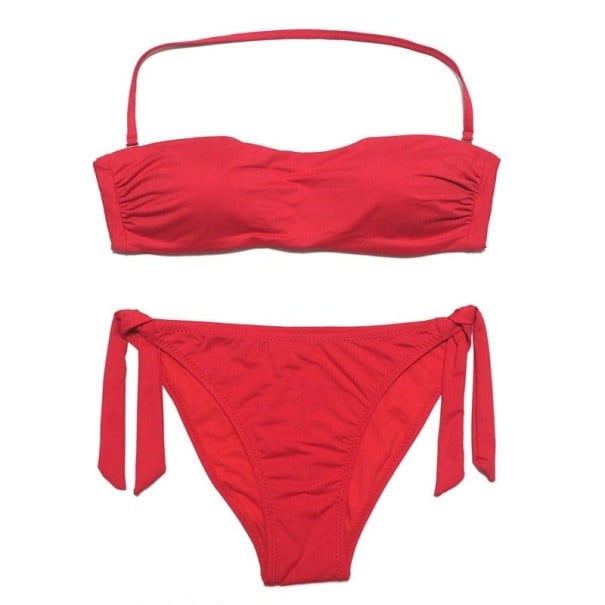 Dámské bikiny P418 červená L