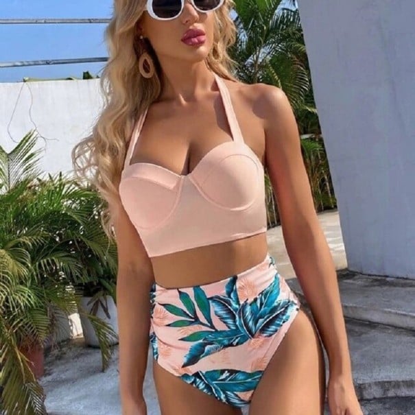 Dámské bikiny P431 meruňková XL