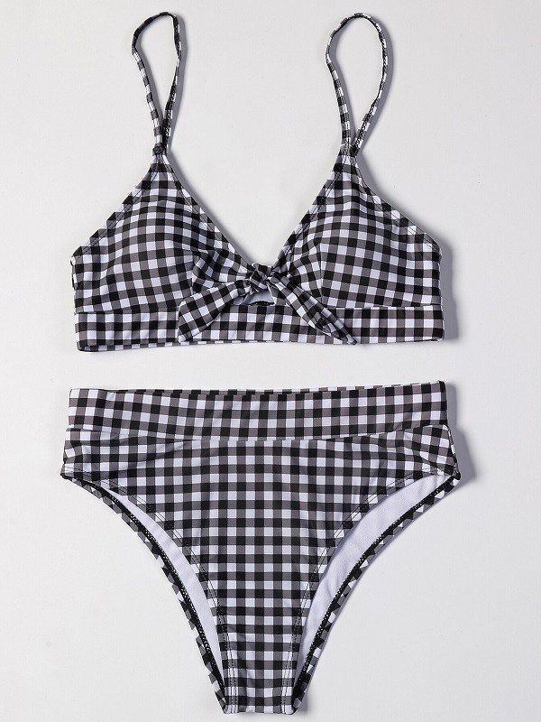 Dámske bikiny P454 čierna XS