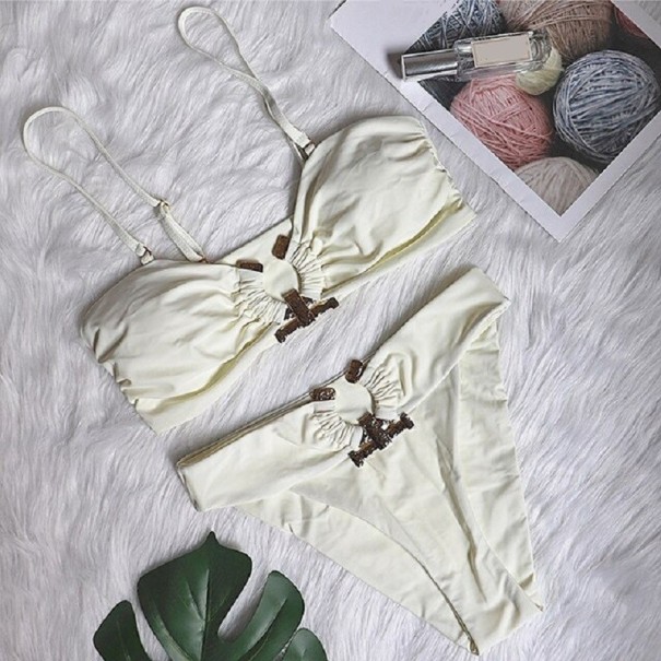 Dámské bikiny P460 krémová XS