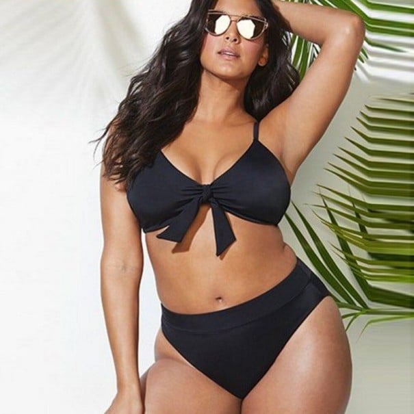 Dámské bikiny P628 černá L