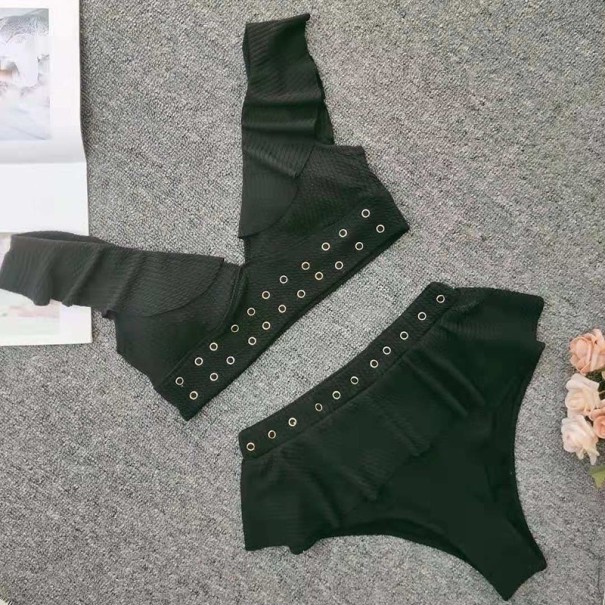 Dámské bikiny P831 černá S