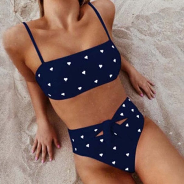Dámské bikiny P869 tmavě modrá M