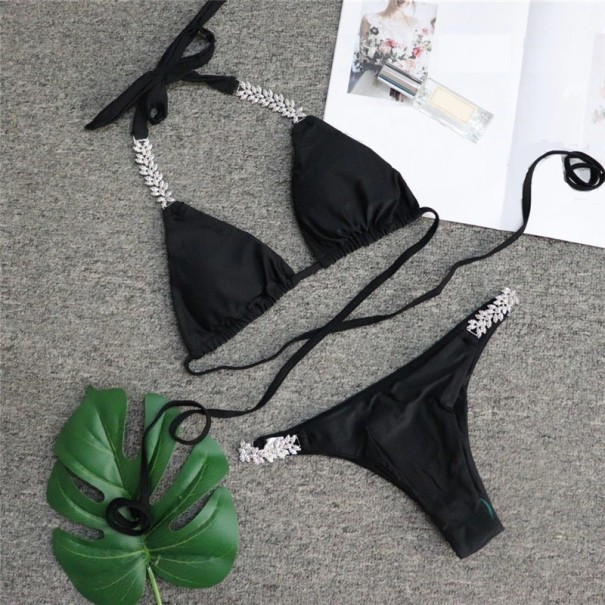 Dámske bikiny s kamienkami S 9