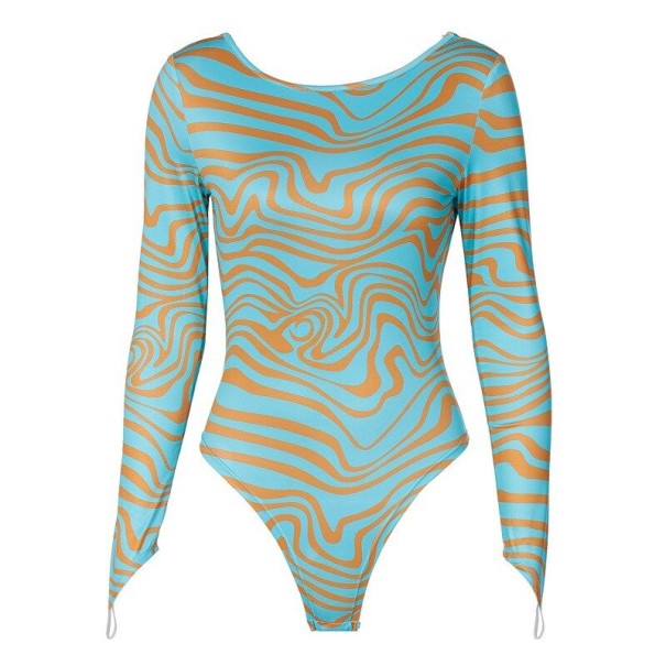 Dámske body s odhaleným chrbtom B808 L