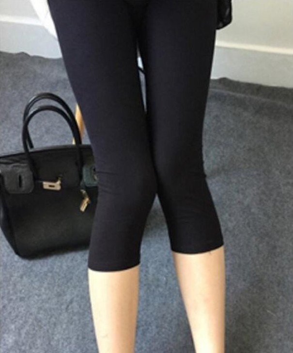 Dámske capri legíny so vzorom M 13