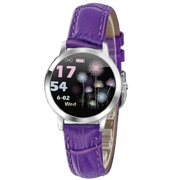 Dámske chytré hodinky K1275 fialová 1