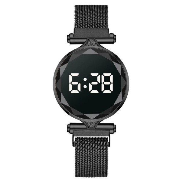 Dámske digitálne hodinky T1503 čierna