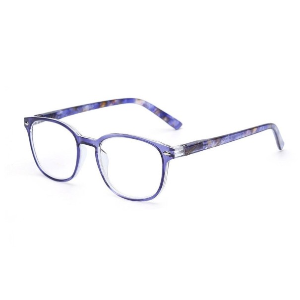 Dámske dioptrické okuliare blokujúce modré svetlo +1,00 modrá