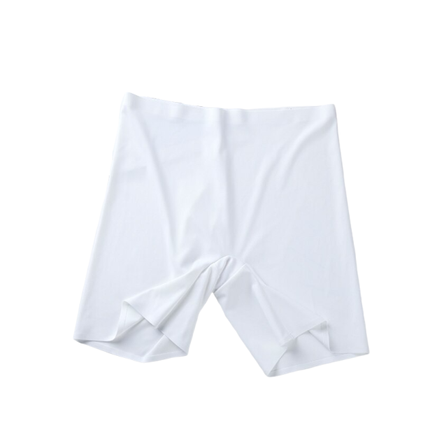 Dámske elastické šortky T972 biela XXL