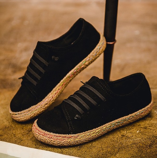 Dámské espadrilky A621 černá 36