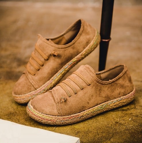 Dámské espadrilky A621 hnědá 42